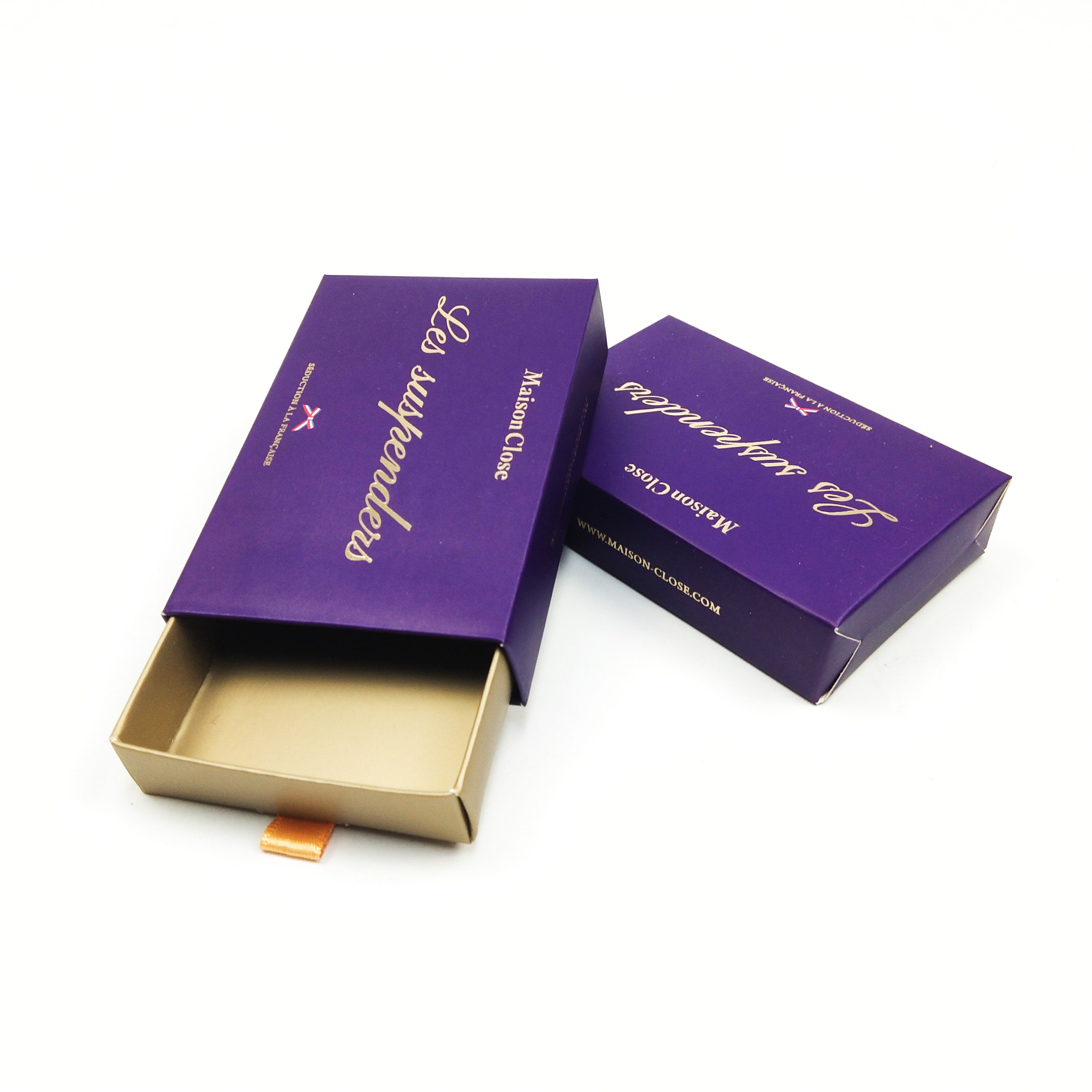 Factory Price Custom Printed Recyclable Gift Drawer Packaging Box for Matches