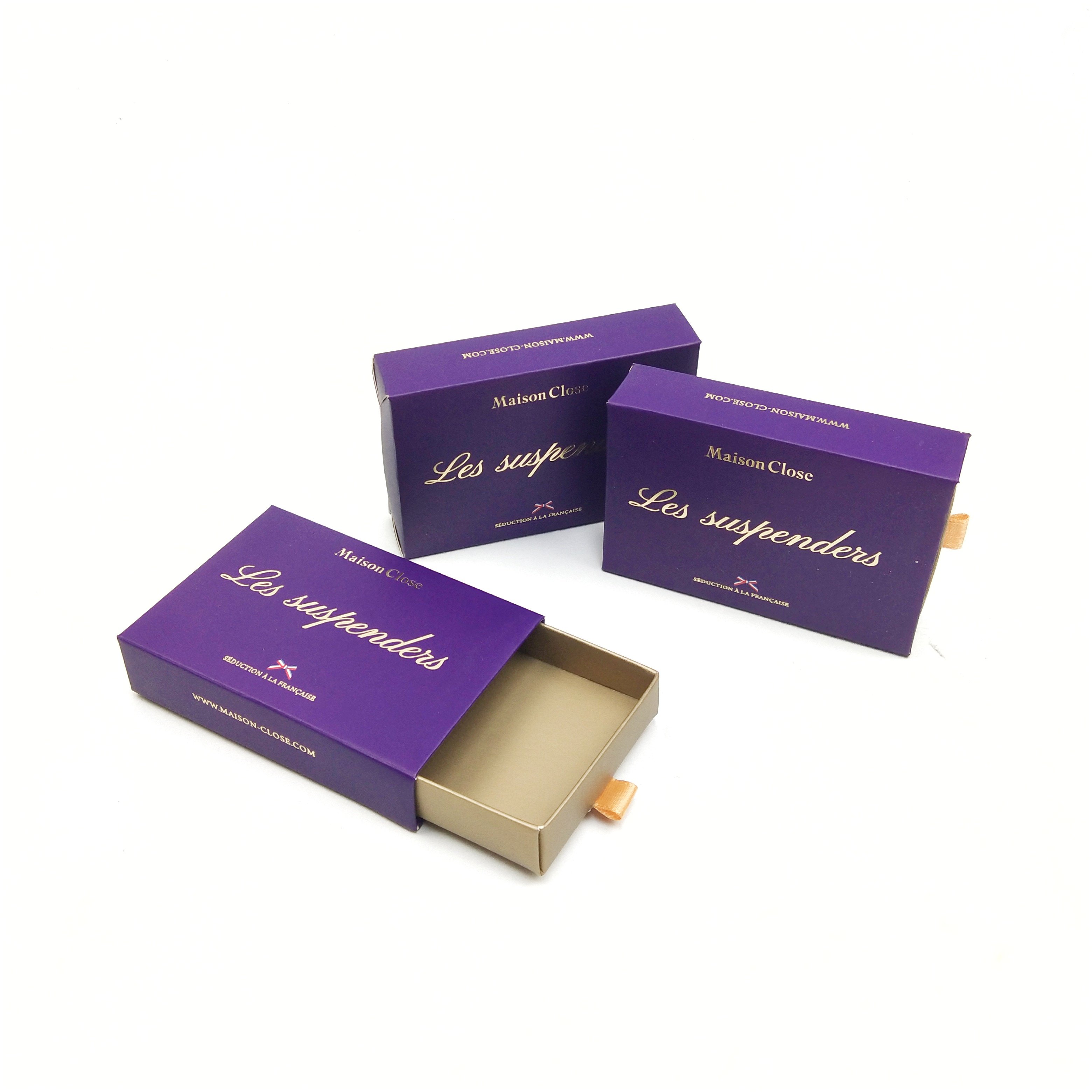 Factory Price Custom Printed Recyclable Gift Drawer Packaging Box for Matches