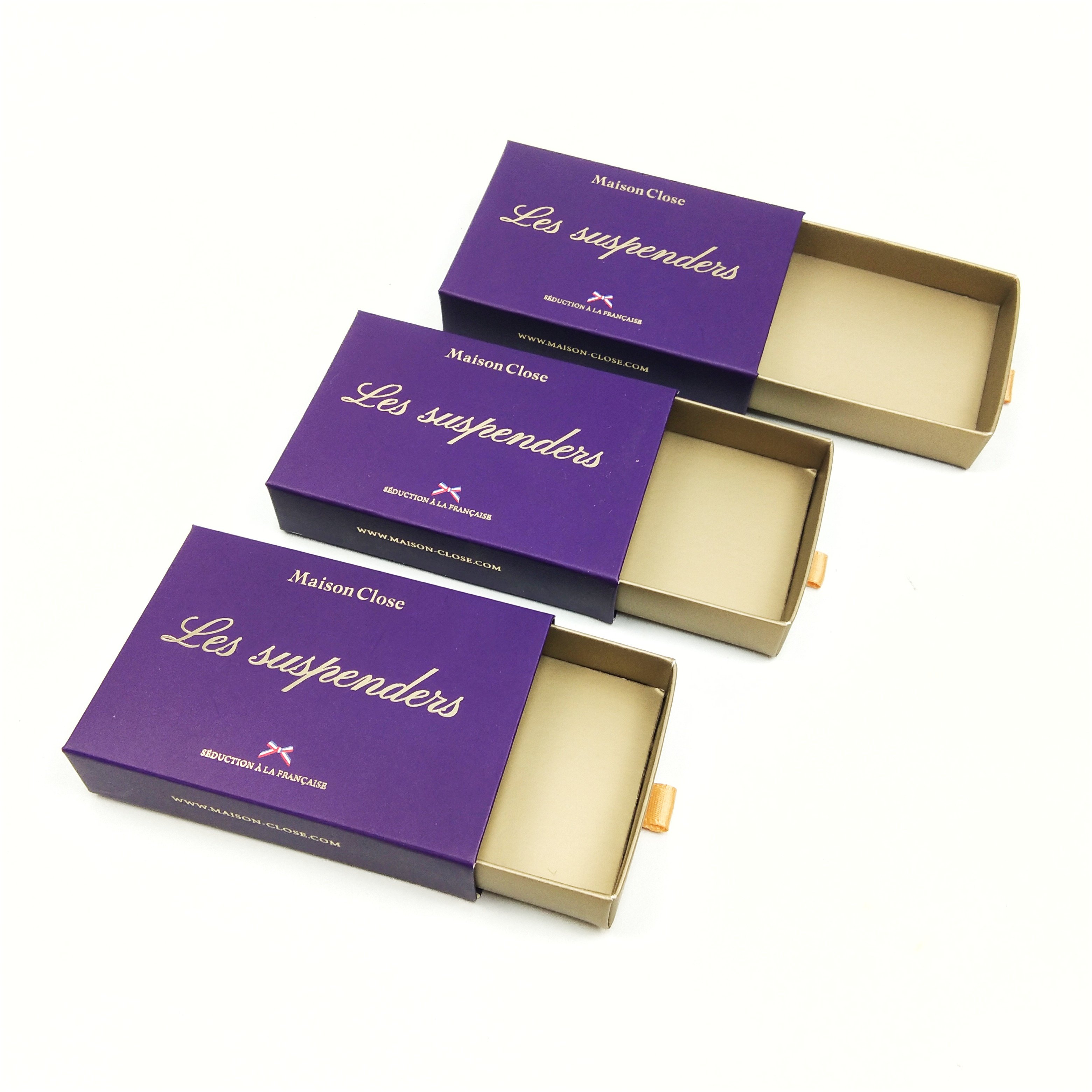 Factory Price Custom Printed Recyclable Gift Drawer Packaging Box for Matches