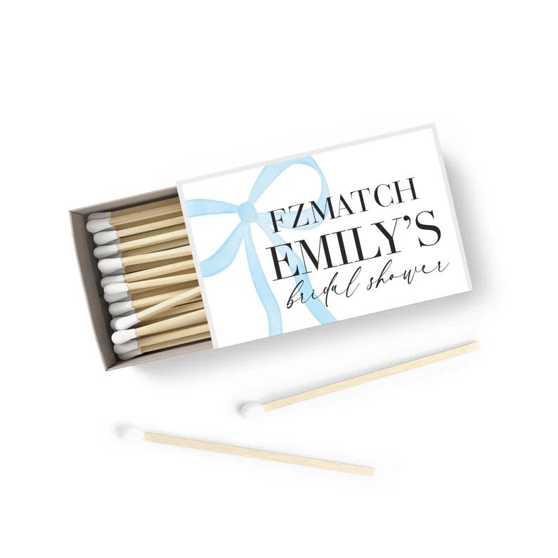 Factory Wholesale Price with Luxury Box Long Wooden Stick Matches with Custom Match Box for Candle Cigar Household
