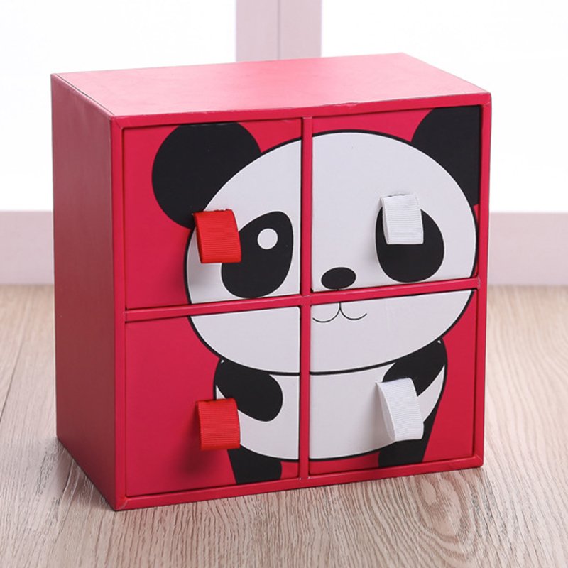 Factory custom panda logo printing packaging gift paper boxes