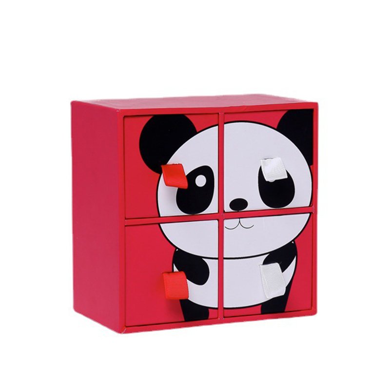 Factory custom panda logo printing packaging gift paper boxes