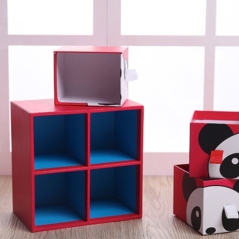 Factory custom panda logo printing packaging gift paper boxes