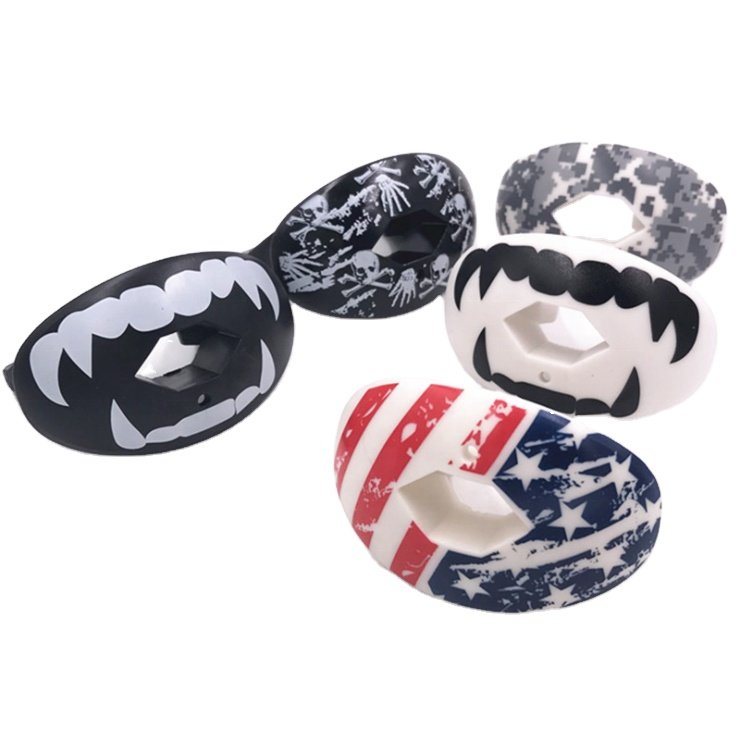 Custom Color American Football Mouth Guard Rugby Match Lip Guard Sports Mouthguard Wholesale