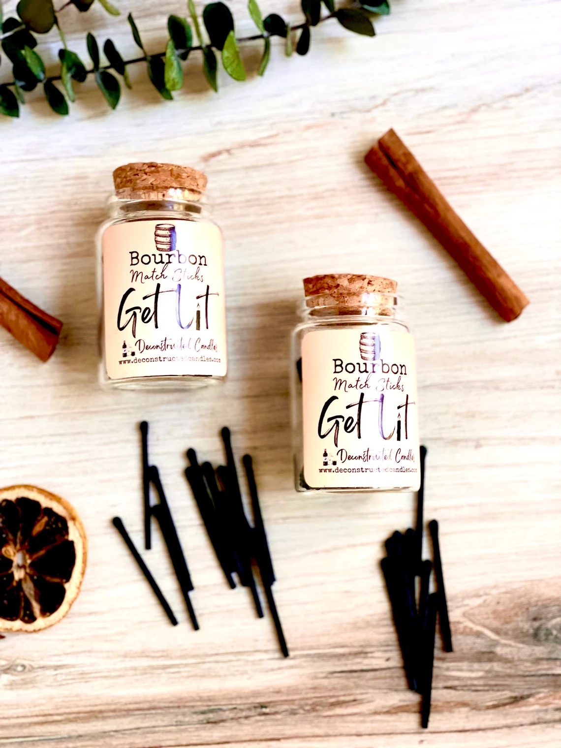 Customized Glass Bottle Matches Colored Head Wooden Matchsticks safety matches