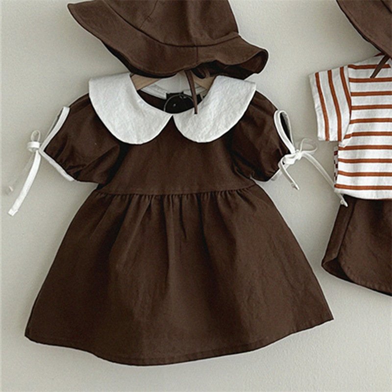 Children's clothing family outfit romper parent dress mother daughter dresses family matching outfits