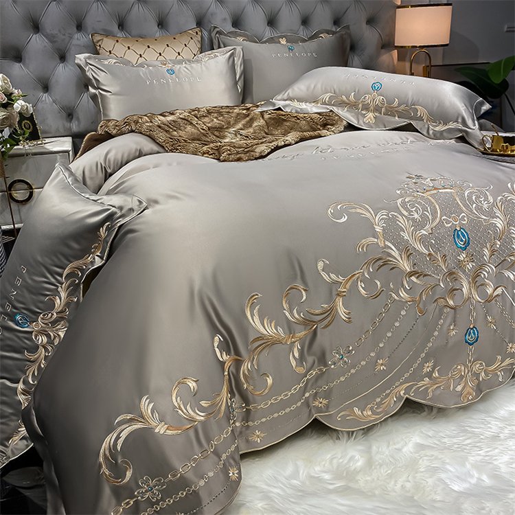 Microfiber printed 3 pcs in 1 bedroom bed duvet cover bed sheet curtain bedding sets with matching curtains
