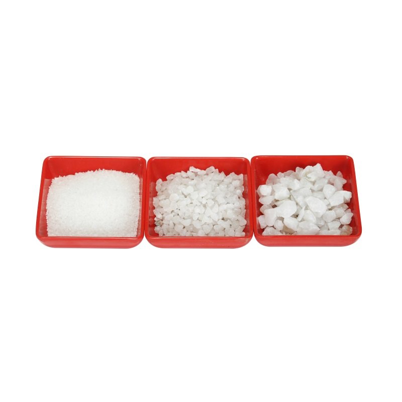 High Grade 99.3% SIO2 Quartz Silica Sand 4-6 Match Pure Quartz Sand Fused Silica with Low Clay Content