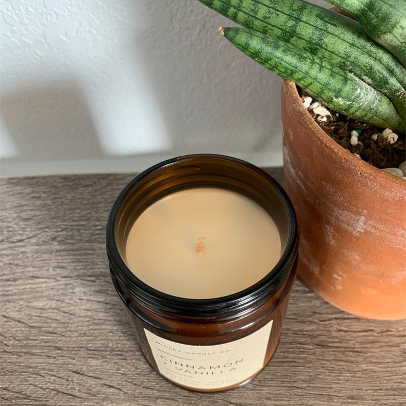 scented christmas candles private label customized soy scented candle home decoration wedding birthday caramel vanilla candle
