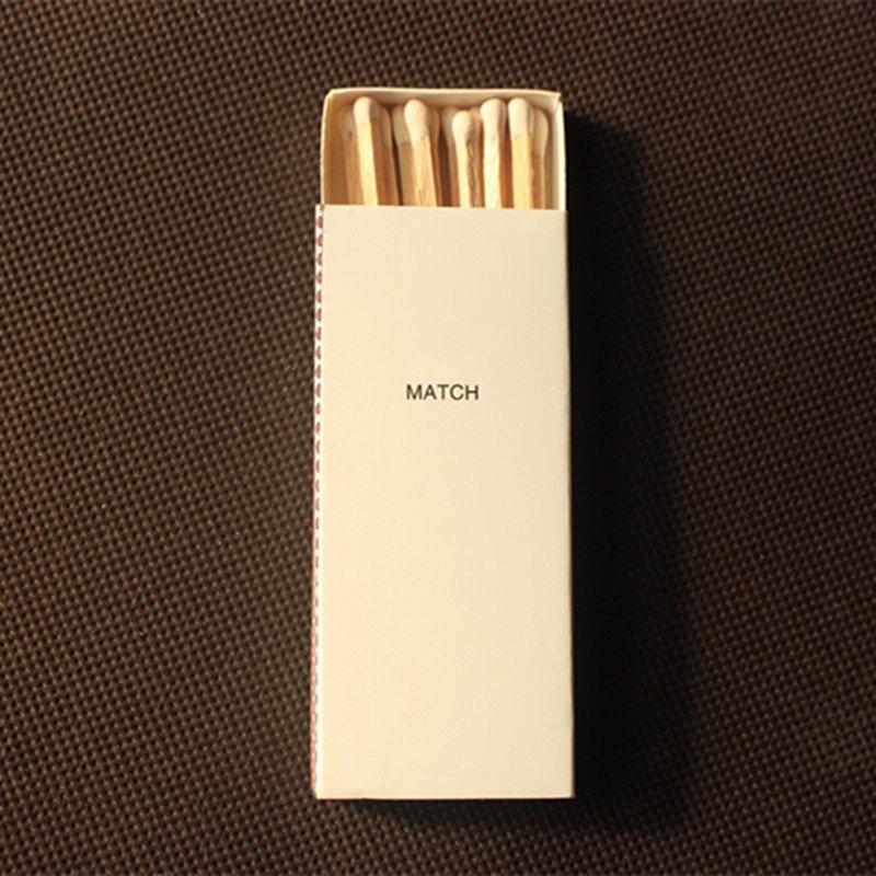 Private Label Custom Candle Use Wooden Stick Matches Safety Matchbox Household Candle Matches