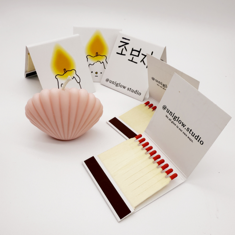 Custom paper book matches matchbook as promotion gifts for cigar household paper box matches
