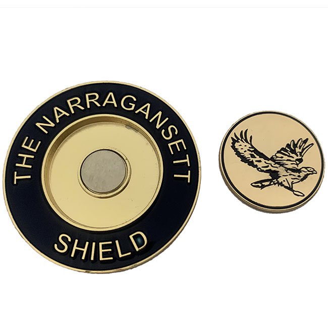 Poker Chips Magnetic Golf Ball Marker Metal Matching Divot Tools
