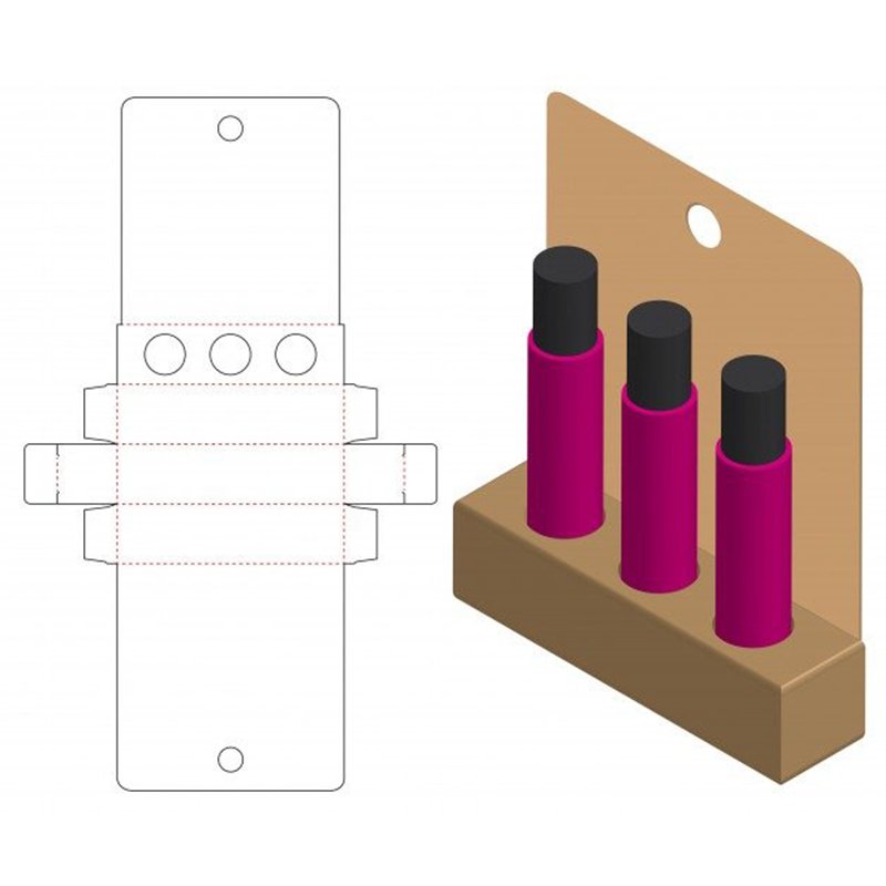 Supermarket Display Paper Box For Retail Store Custom Presentation Box With Your Own Logo Packaging