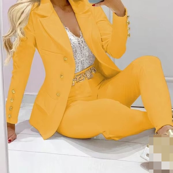 2024 2024 Fashion New New Arrival Ol Match Set Woman Career Women Professional Suits Office Formal Blazers And Pants Set