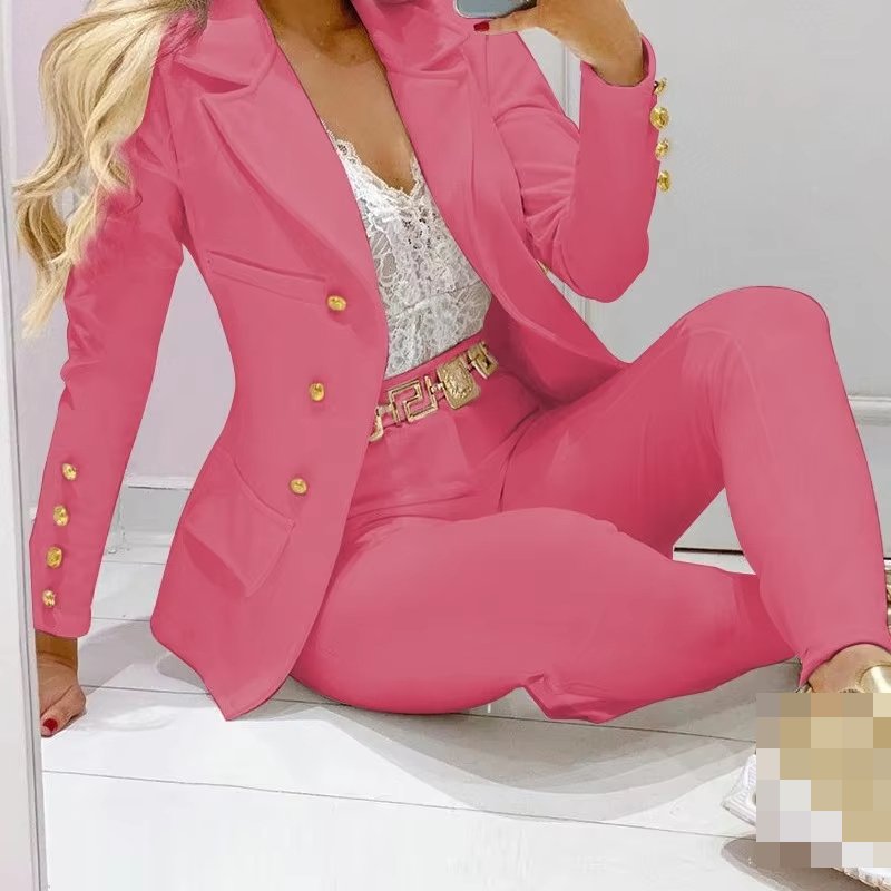 2024 2024 Fashion New New Arrival Ol Match Set Woman Career Women Professional Suits Office Formal Blazers And Pants Set