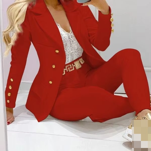 2024 2024 Fashion New New Arrival Ol Match Set Woman Career Women Professional Suits Office Formal Blazers And Pants Set