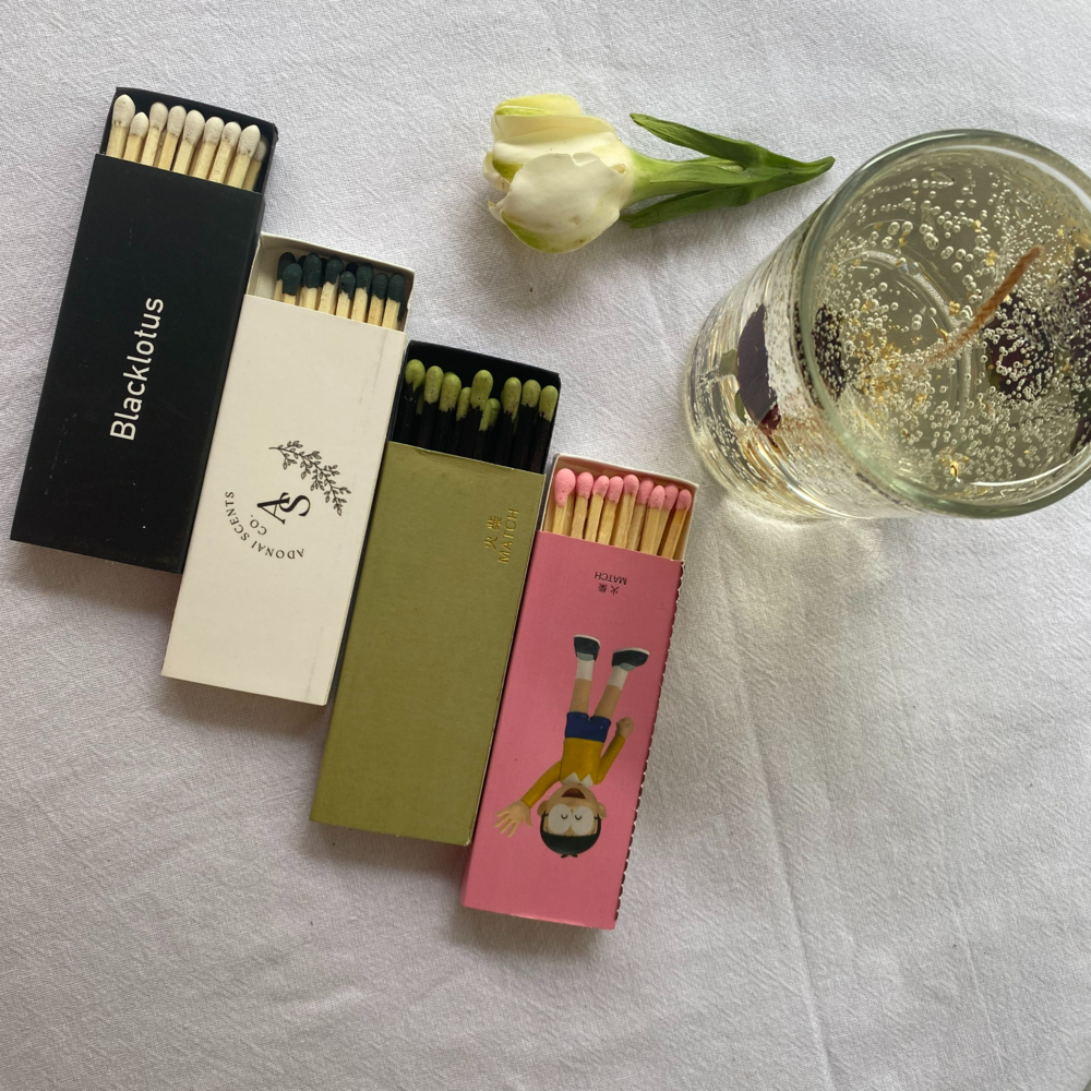 marketing gift customize matches box advertising bulk gift away matches black white red yellow pink blue matches