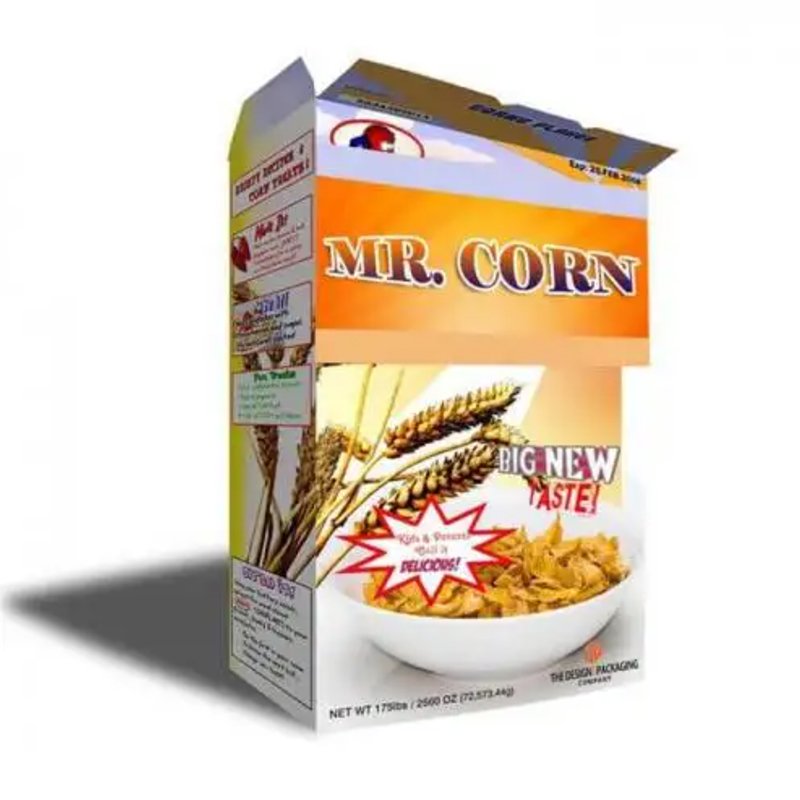 Custom Logo Printed Designer Box Paper Box Cereal Box Packaging Manufacturer