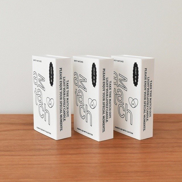 Custom Personalized Candles Cigarettes Matchsticks Collection Customized Matchbox With Matches