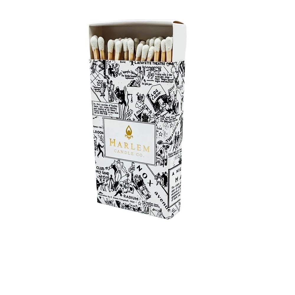 Custom fire matches wooden safety matches paper box package logo printing