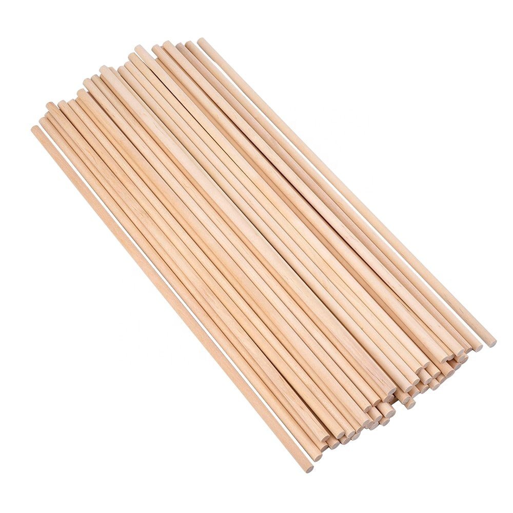 100pcs Natural Long Wooden Match Sticks In Bulk For Modelling And Craft Wood Kid Counting Toy