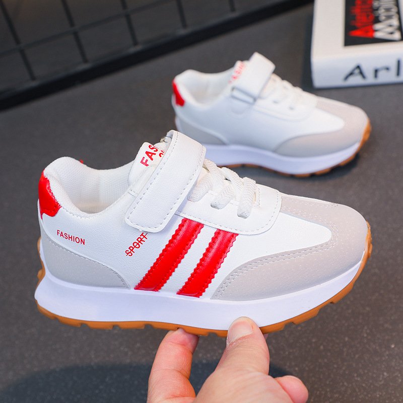 Spring new fashion sports shoes for girls children casual daddy shoes boys all match small white Sneaker