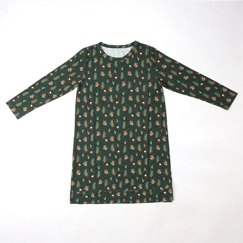 Organic cotton christmas pajamas for family kids pajamas customize family christmas outfit eco friendly family matching outfits