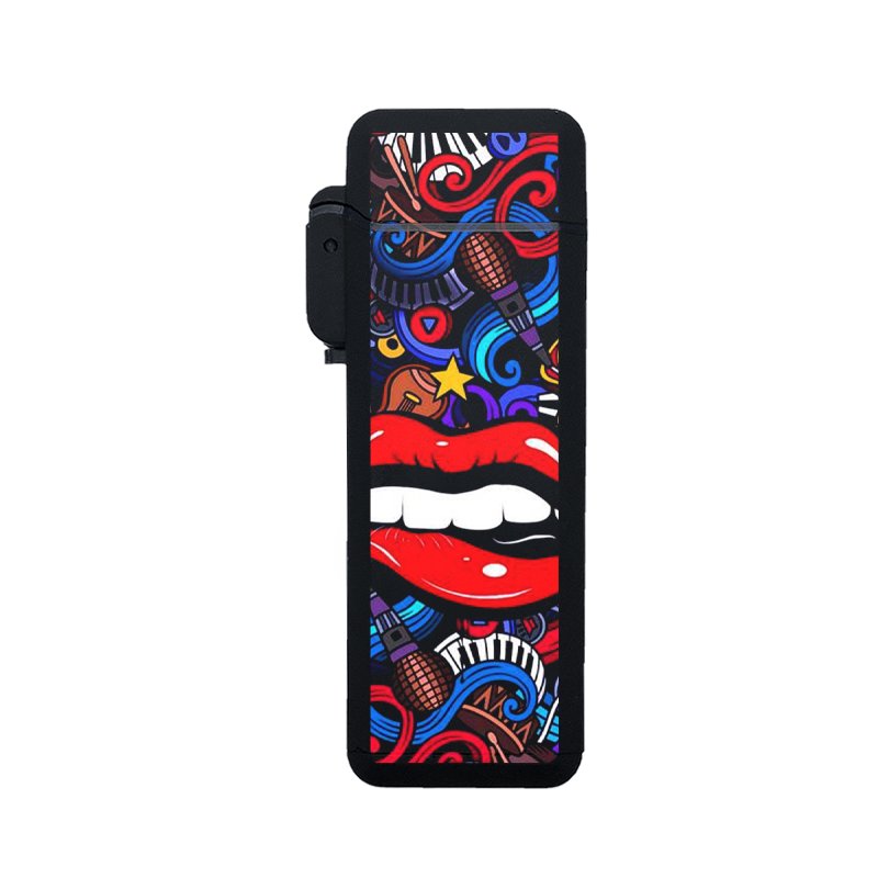 2022 New arrival display box package hot sale cheap camping custom logos windproof flip-top torch lighter