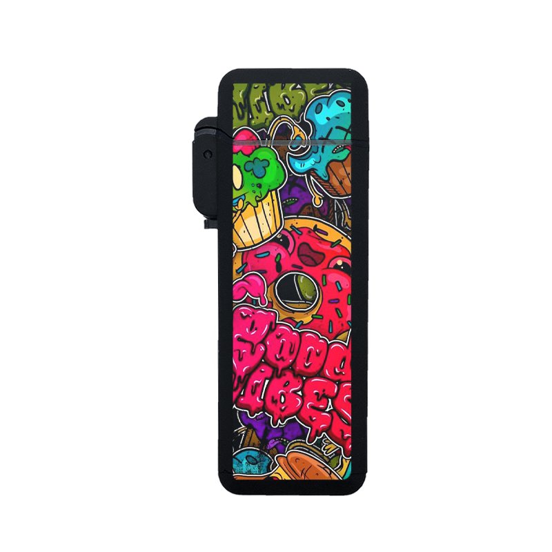 2022 New arrival display box package hot sale cheap camping custom logos windproof flip-top torch lighter