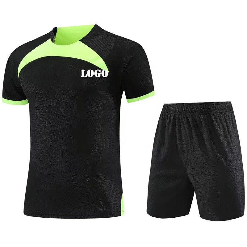Personal club team match game player version soccer jersey custom logo soccer uniform high quality football jersey set
