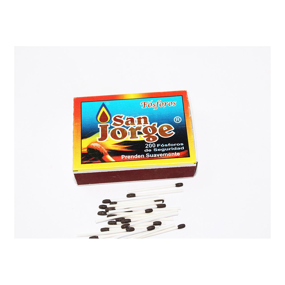 Custom-sized 200 Indian Wax Matches in Cardboard Matchbox 70 X 48 X 22 MM for Household Use Shipped to Panama