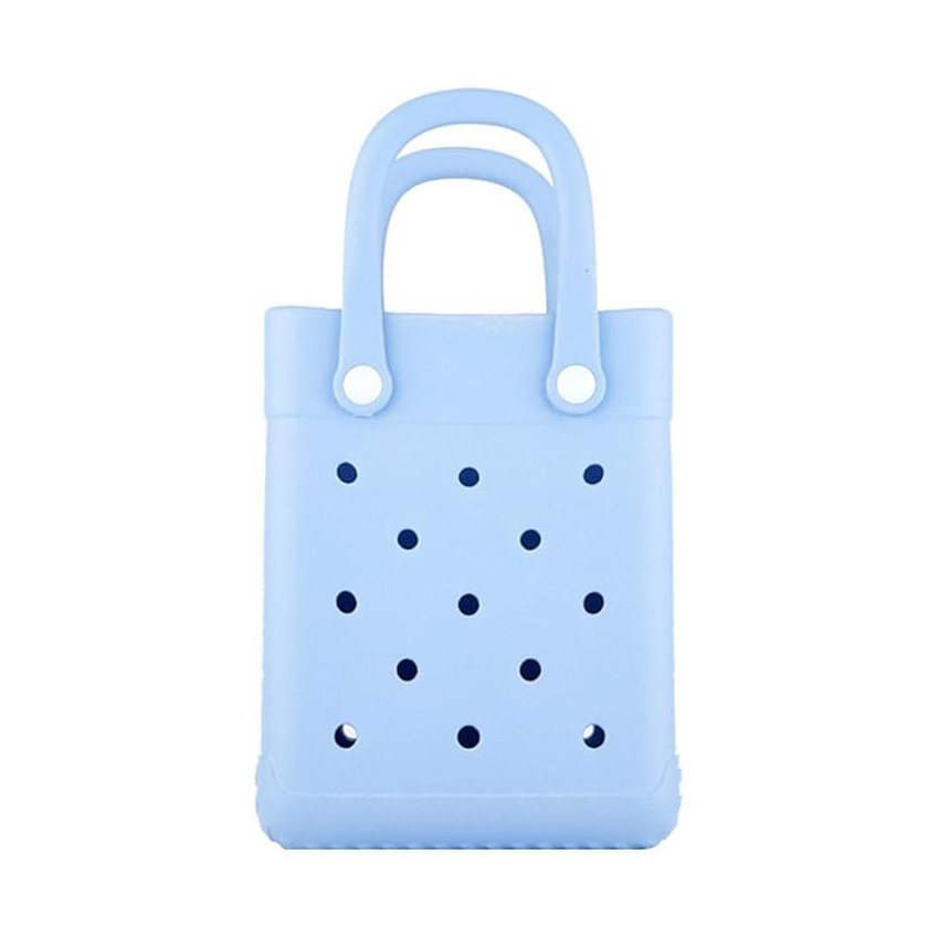 Zeta Phi Beta Sorority EVA Tote Bag Waterproof Summer Holiday Outdoor Shopping Work Exquisite Easily Match Hole Bag