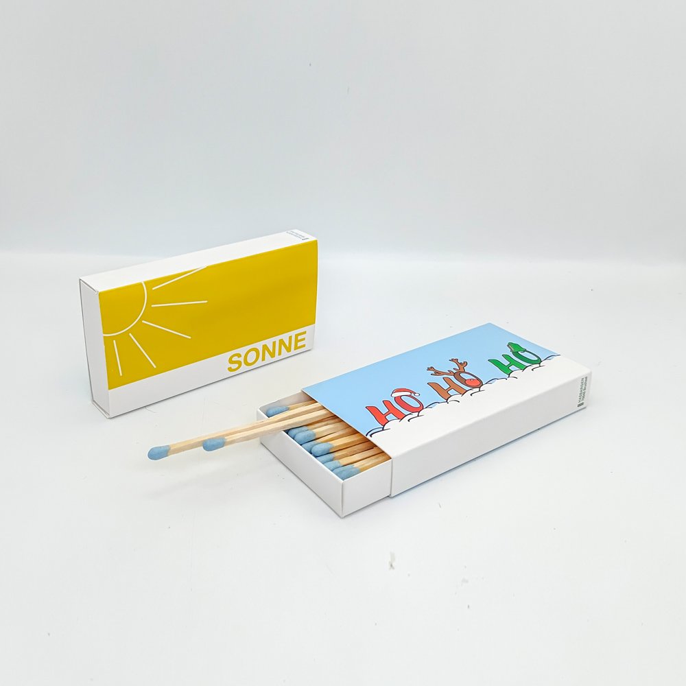 Custom match boxes safety matches wholesale large household candle matches set