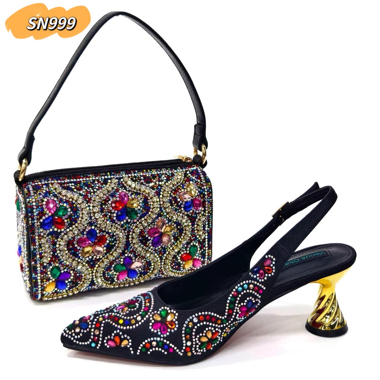 New Arrival Pink Color Sales In Women Matching Shoes And Bag Set African Matching Shoes And Bags Italian In Women