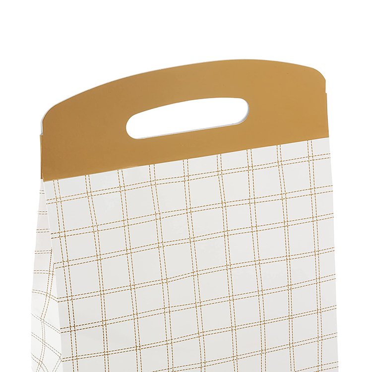 Fancy customized printing die-cut handle custom printed logo free match color for clothes gift Packaging shopping paper bag