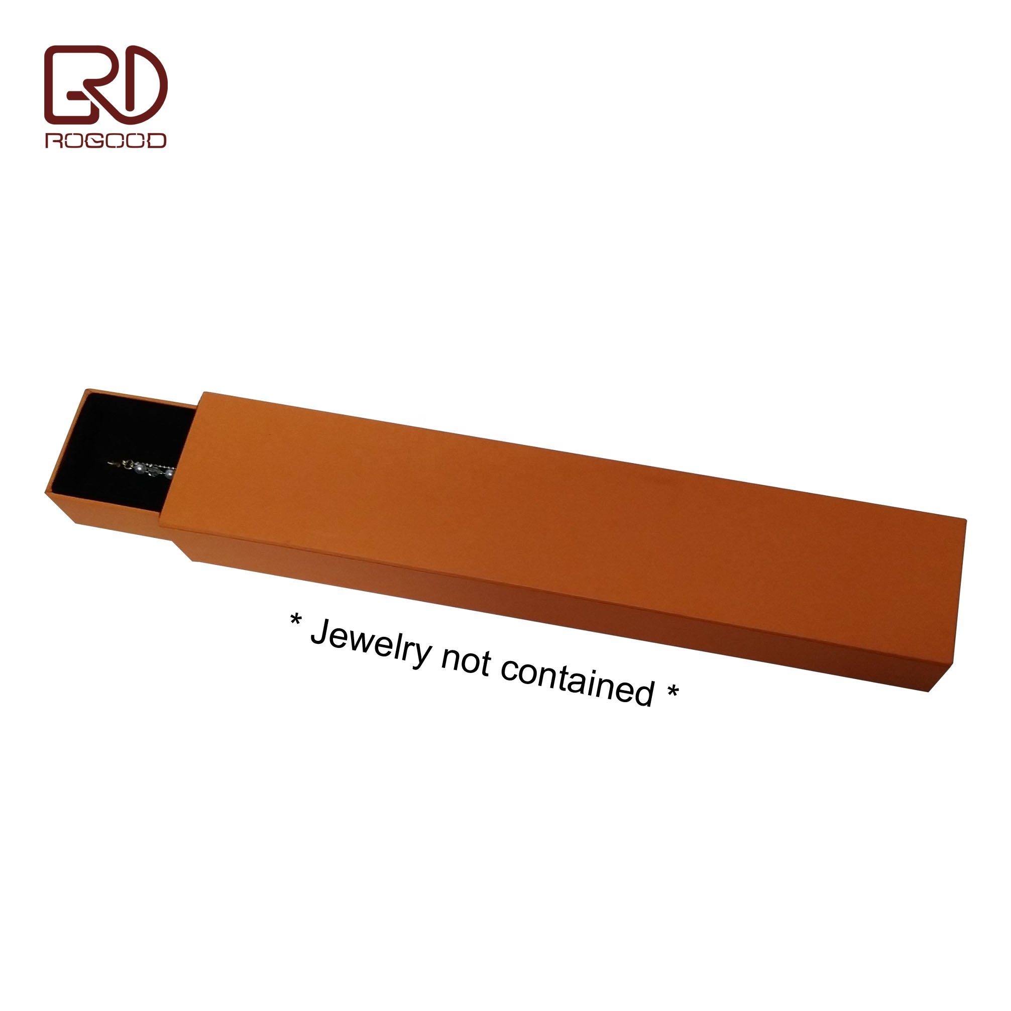 ROGOOD 21x4.2x3cm Big long Match drawer jewelry box for necklace/bracelet chain/rings/earrings P1904