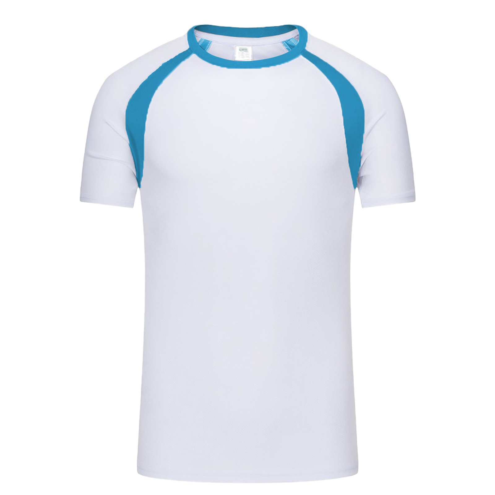 Factory in stock color matching sports quick-drying raglan sleeve T-shirt for man woman children