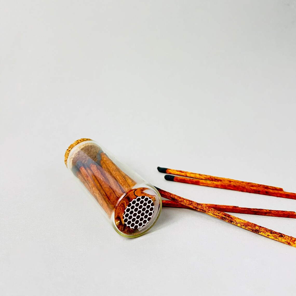 New Custom Match Sticks In Glass Jar Bottle Matches safety wooden matchsticks glass bottle matches