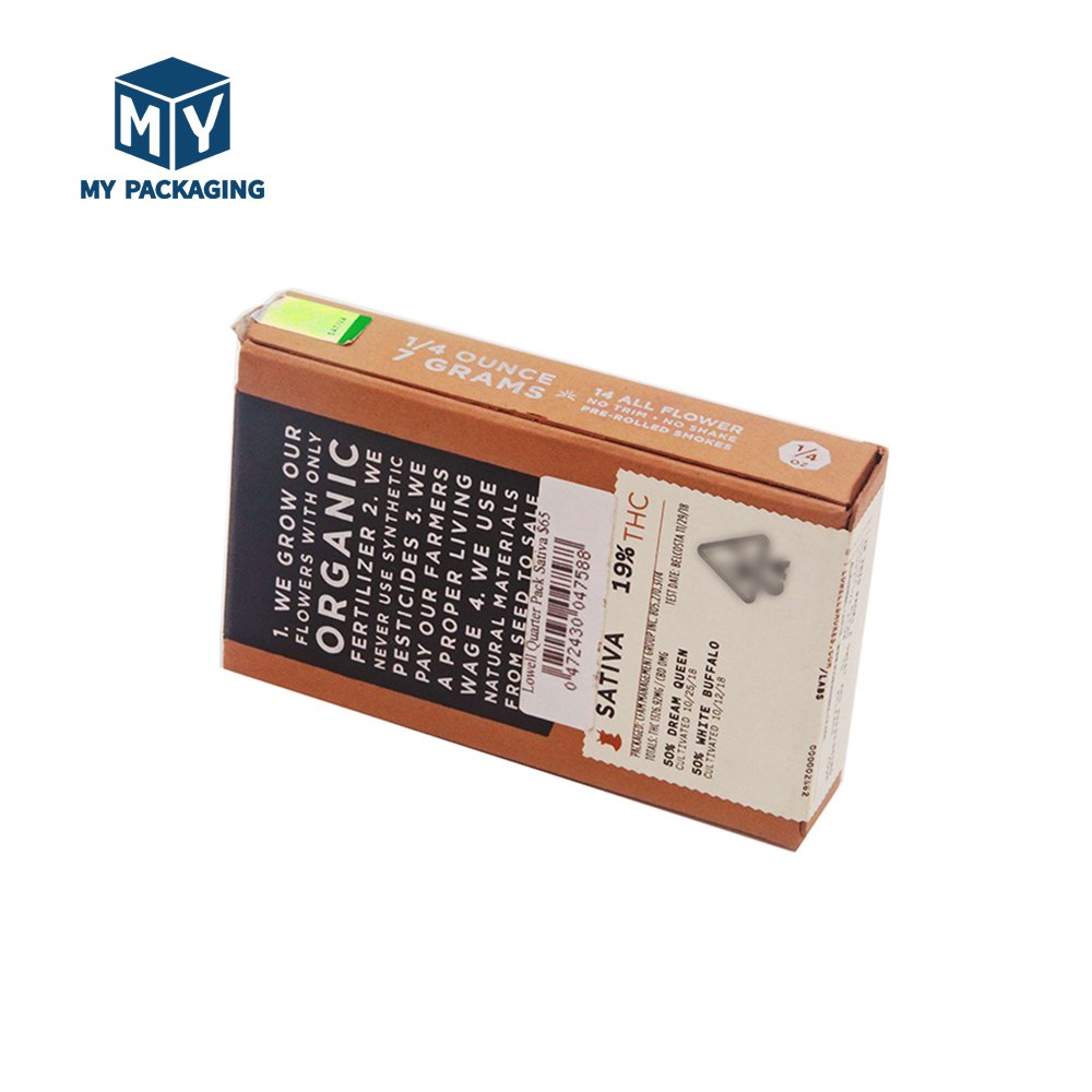 Custom Logo Flip Top Drawer Cigarette case Carton Small Rolled paper boxes Cigarette Packaging Box with matches