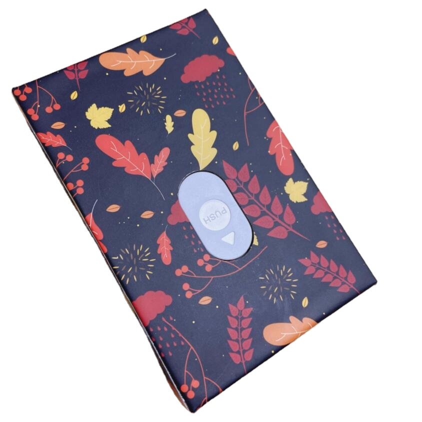 Custom 5 packs divider empty matches boxes small child resistant paper box childproof push button for match