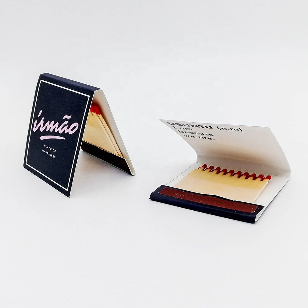 Wholesale Colored Custom book matches wooden stick matches