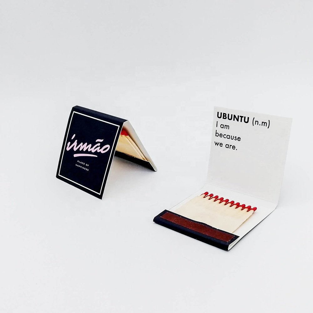Wholesale Colored Custom book matches wooden stick matches