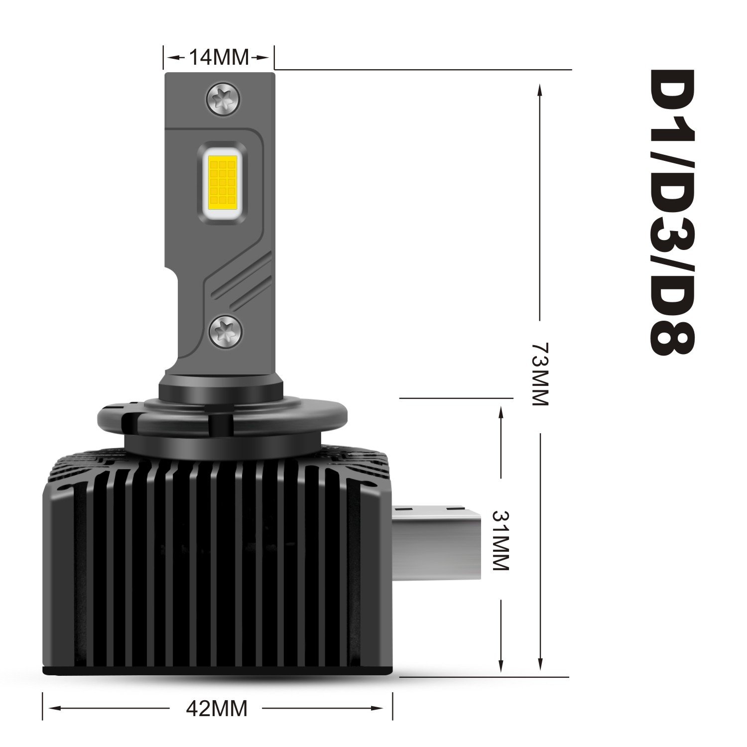 D4s Matching Original Car Xenon Lamp D Series Headlight D2s 6000k Laser Led D5S D8S D1s 55W 110W 20000lm D3s Led Headlight bulbs