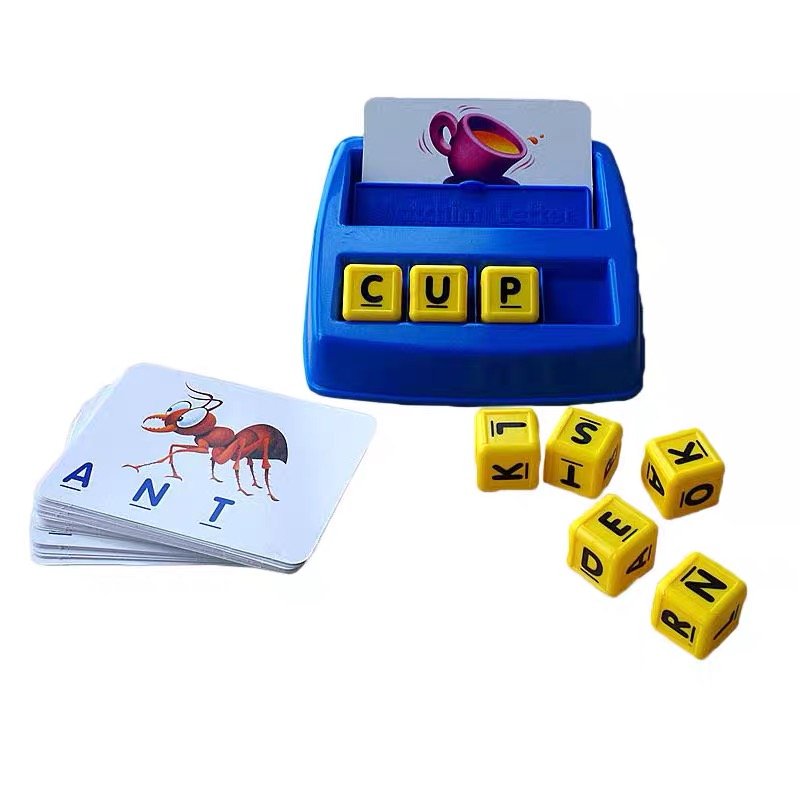 Color Box for kids educational interesting letter collocation matching game children educational letter Matching game box