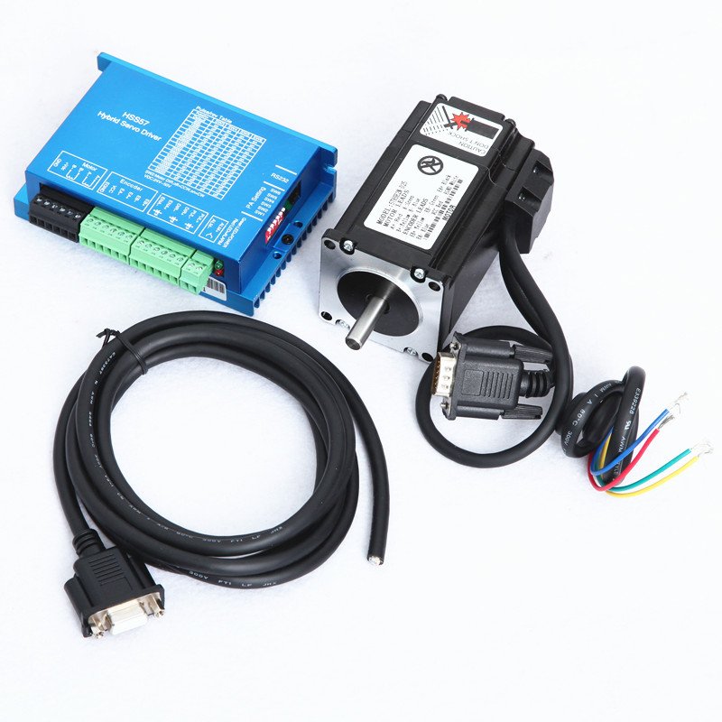 HLTNC Nema 34 closed loop motor 4.5NM 8.5NM 12N.m can match with HBS860H HBS86H HSS86 HBS86 for cnc