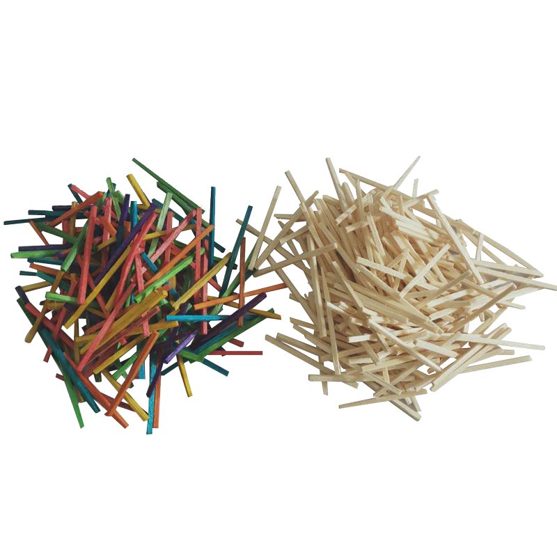 Custom Long Craft Color Wooden Safety Match Sticks Mini In Bulk Eco Friendly SupplierS mall Loose Colored Wooden Matches Stick