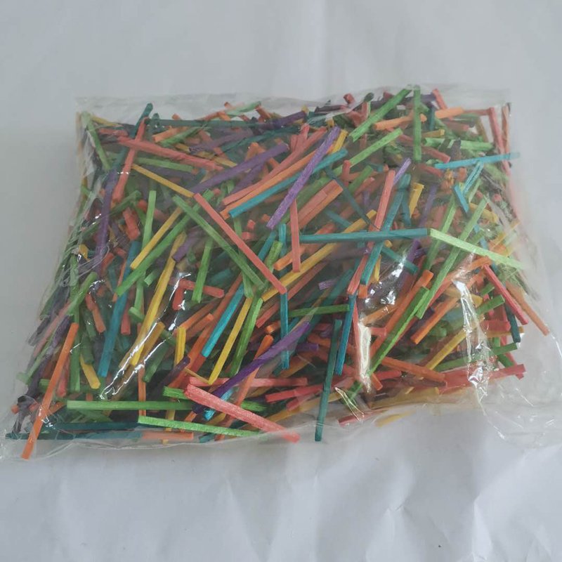 Custom Long Craft Color Wooden Safety Match Sticks Mini In Bulk Eco Friendly SupplierS mall Loose Colored Wooden Matches Stick