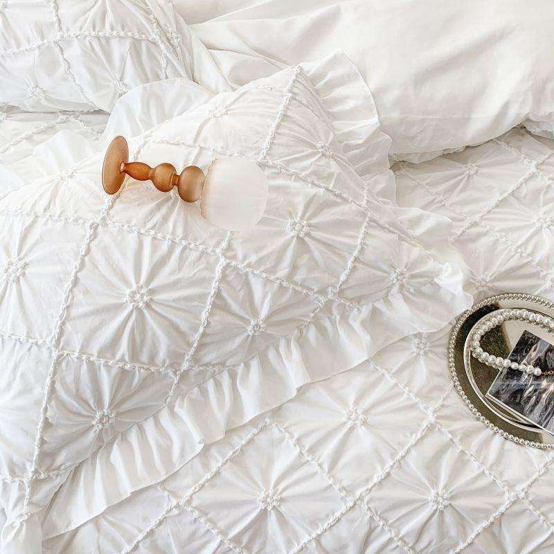 Hot Sale Fluffy Duvet Quilt Bedding Set 7 Pieces With Matching Curtains Comforter Egyptian Cotton Bedding Sets Luxury