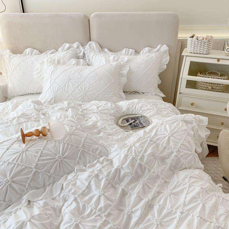 Hot Sale Fluffy Duvet Quilt Bedding Set 7 Pieces With Matching Curtains Comforter Egyptian Cotton Bedding Sets Luxury