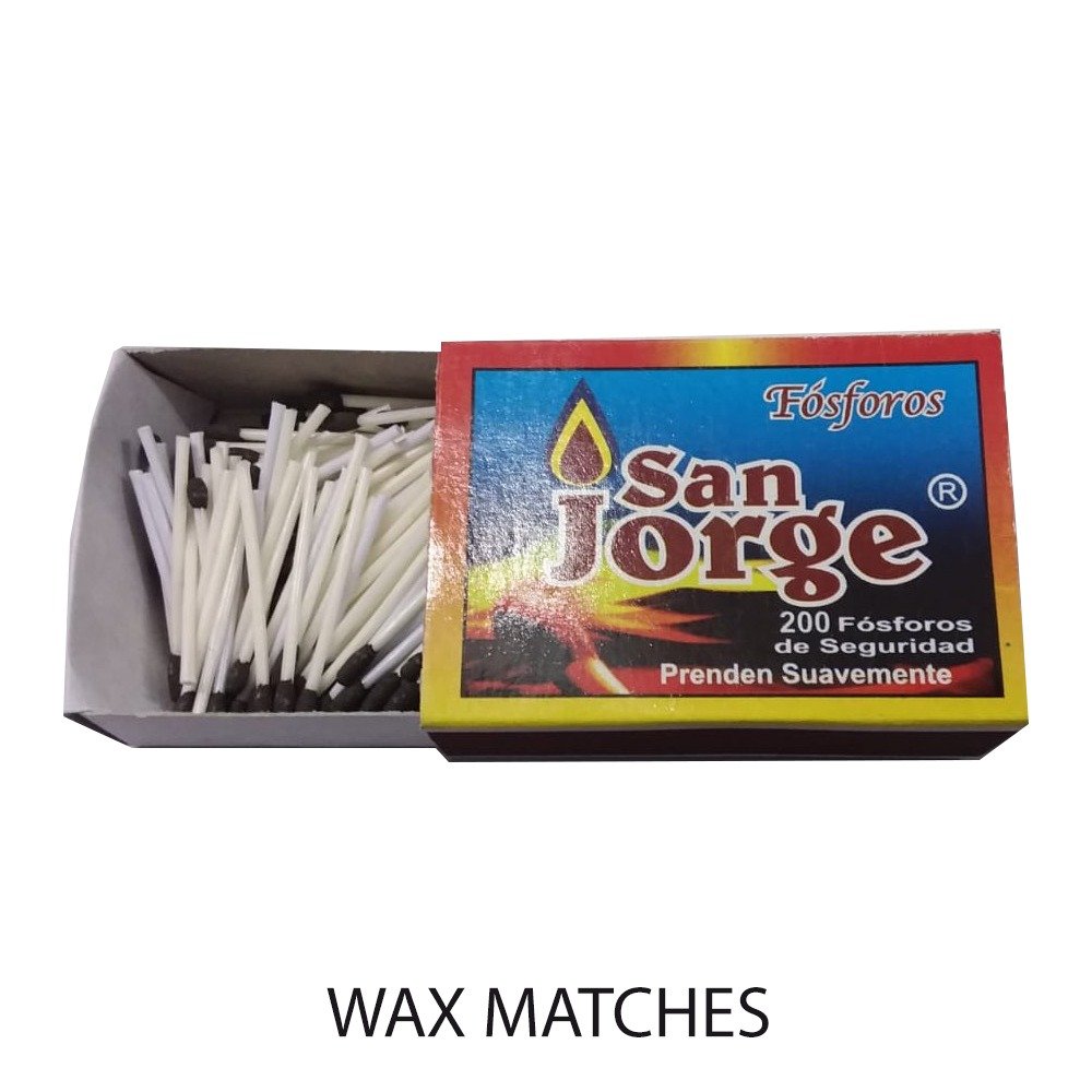 Hot Selling wax safety matches (53*37*11mm) 40 sticks bulk purchase Low Cost & High Quality Matches